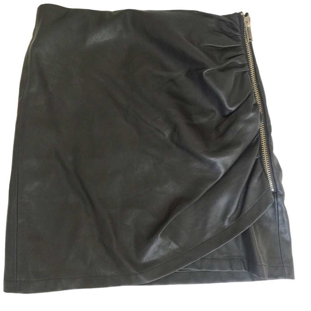 Zara Faux Leather Skirt